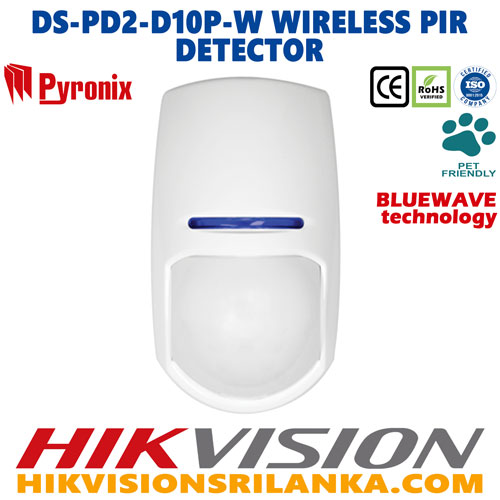 DS-PD2-D10P-W-wireless-PIR-Detector-pir+micro