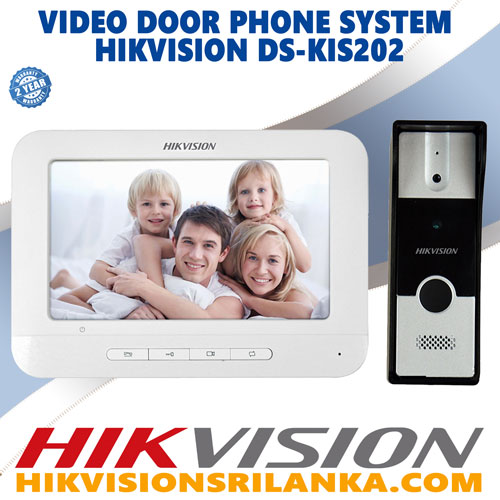 hikvision-video-door-phone-srilanka-ds-kis202 BEST PRICE SRI LANKA