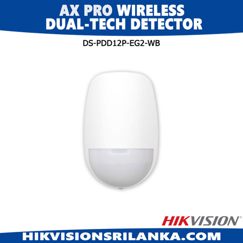 AX-Pro-Hikvision-Alarm-System-DS-PDD12P-EG2-WB-PIR-dual-tech-humen-detector-Best-Price-Sri-Lanka