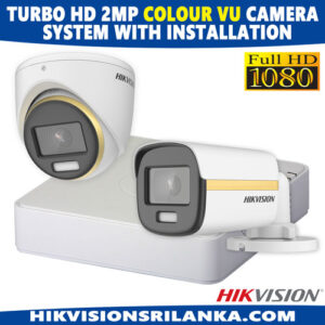Hikvision 1080P Color VU Full Time Color CCTV Camera Package