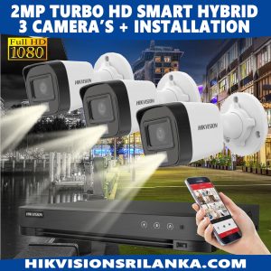 Hikvision-2mp-Smart-Hybrid-white-Light-with-IR-color-vu-3-camera--package-sri-lanka-sale