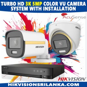 Best Offer for Hikvision 3K 5MP Full Time Color Camera Package