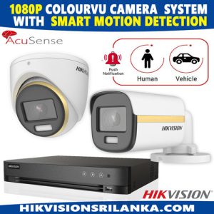 Best Hikvision 1080P ColorVU Camera Package with Human & Vehicle Detect Notification